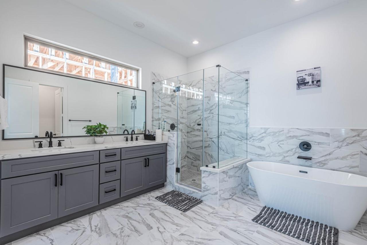 Luxury 3Br, Ks Bed Mins Away 4Rm Dtown, Med Ctr Villa Houston Kültér fotó